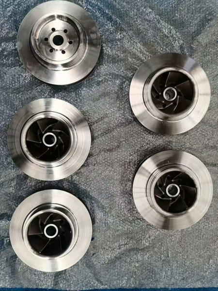 Tes Penetrant Dye kanggo Pump Spare Parts-Impellers