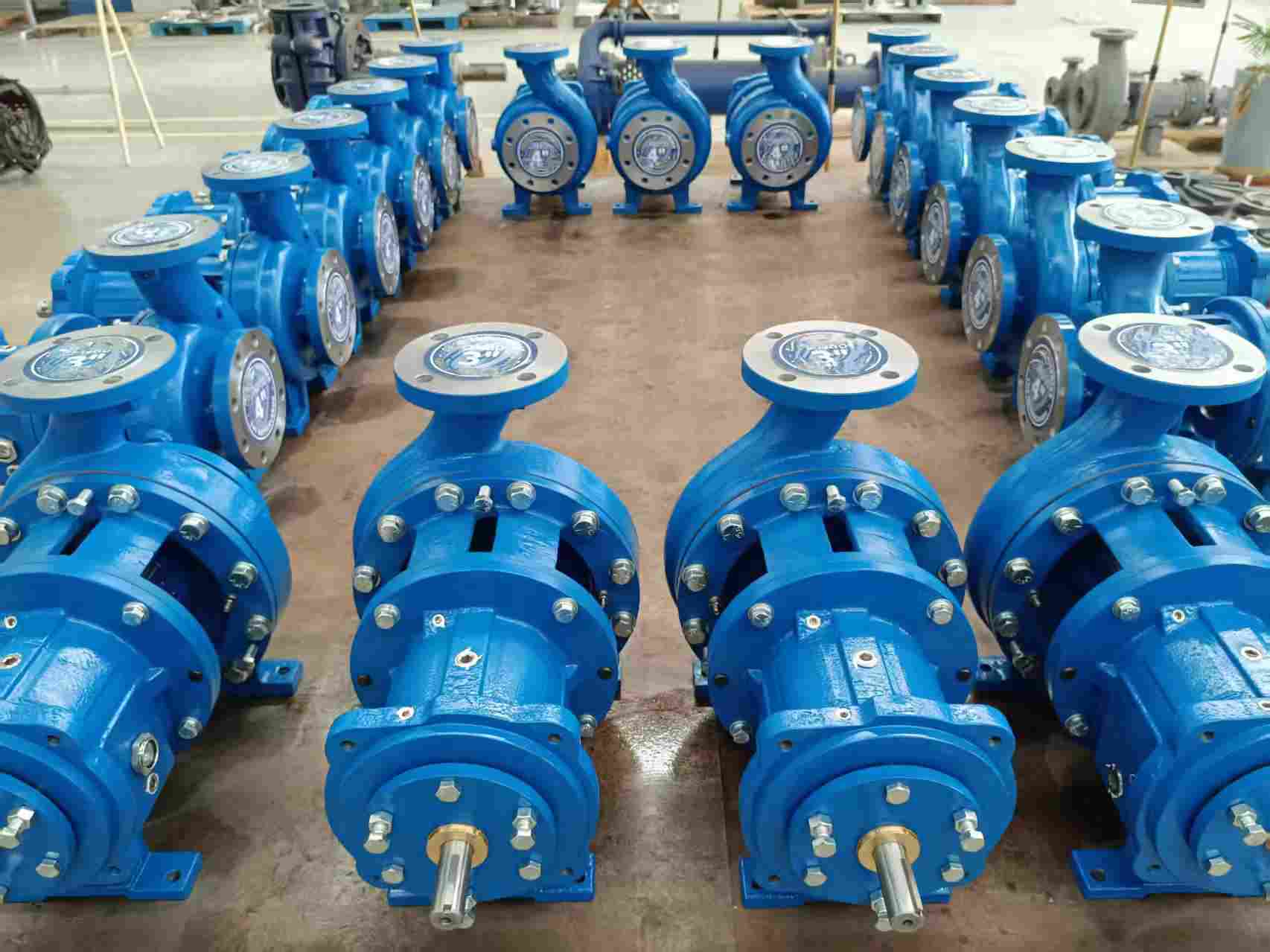 Pangiriman sukses lan Pengiriman mbesuk 20 pompa Proses kimia menyang klien Eropa